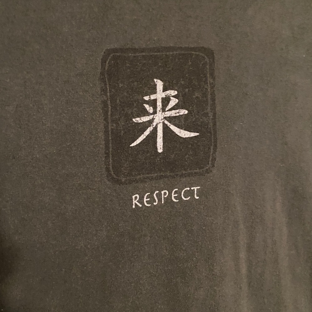 Respect tee shirt